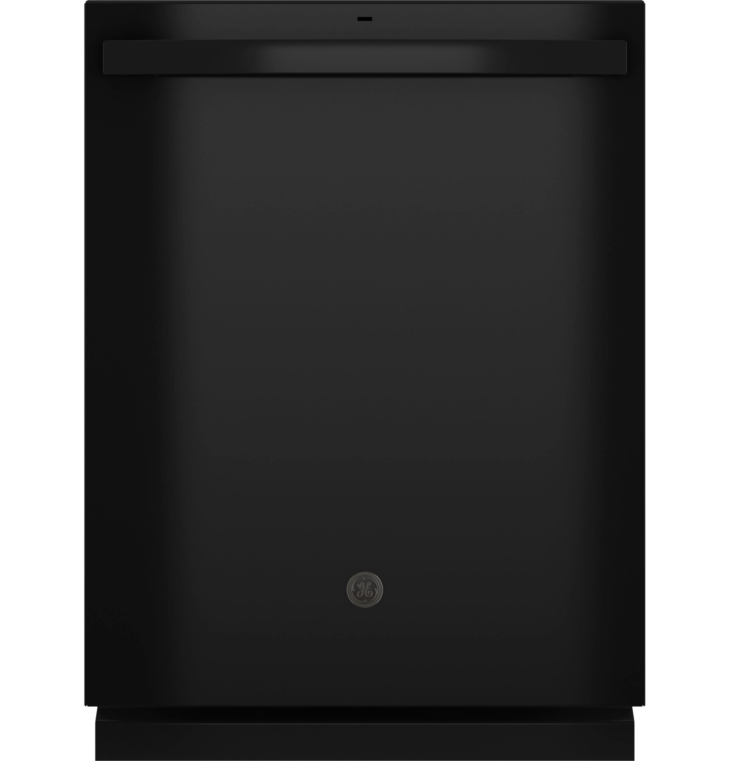 GE Dry Boost Top Control 24 in Built In Dishwasher Black ENERGY STAR 55 dBA