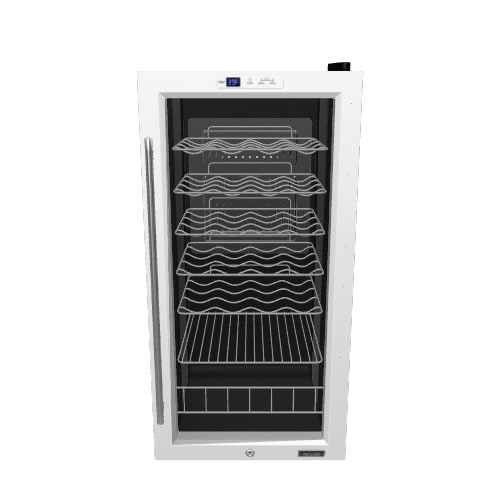 NewAir 17-in W 27 -Bottles Stainless steel Freestanding Indoor Wine Cooler