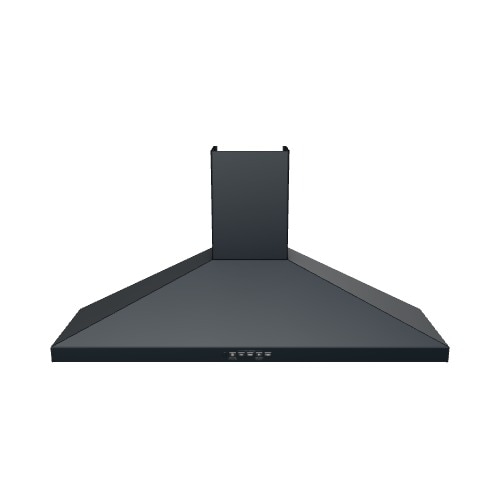 GE Convertible Black Slate Wall Mounted Range Hood Common 36 Inch Actual 36 in