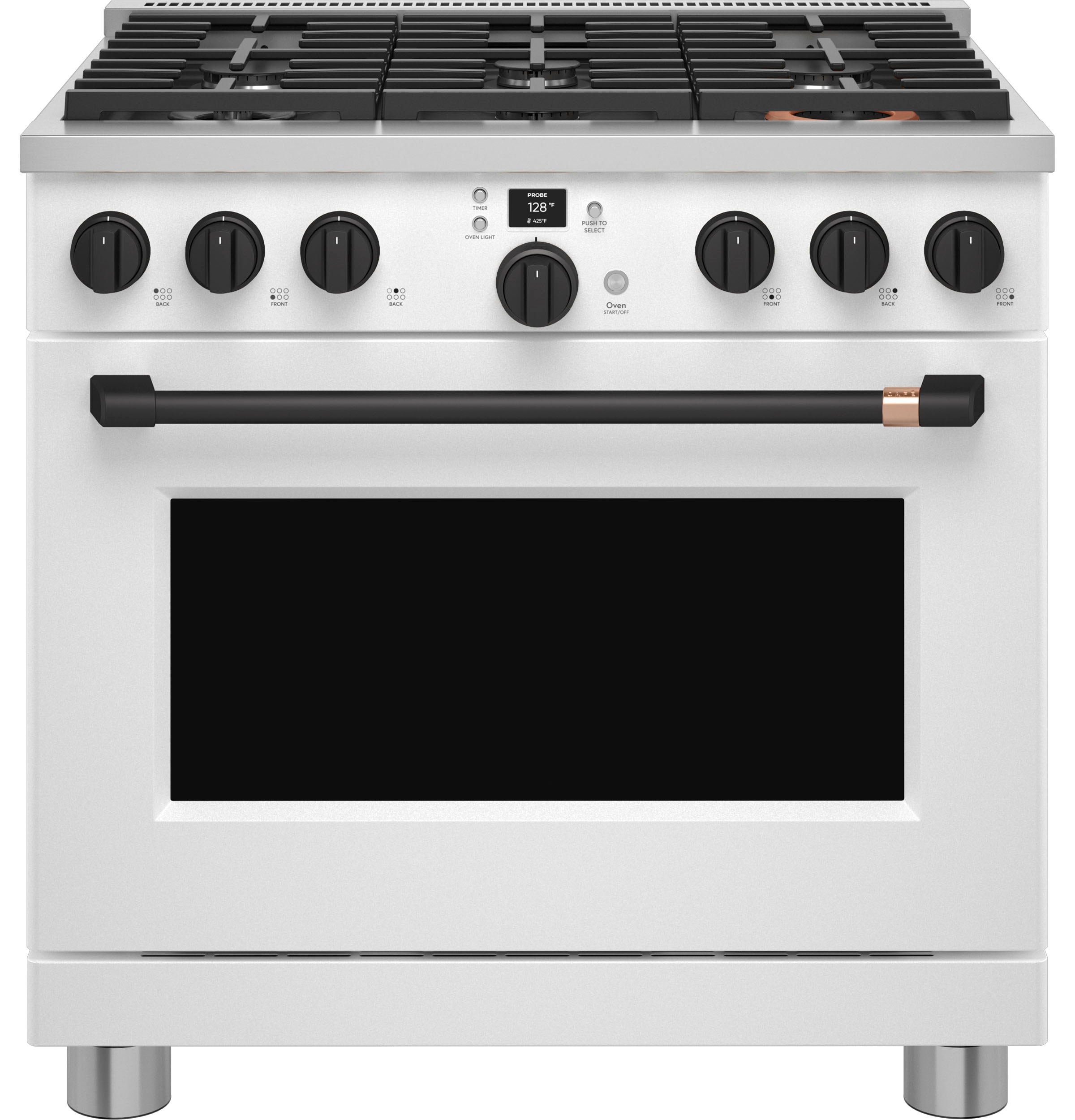Cafe 36-in Gas range Handle and knob kit ( Flat Black )