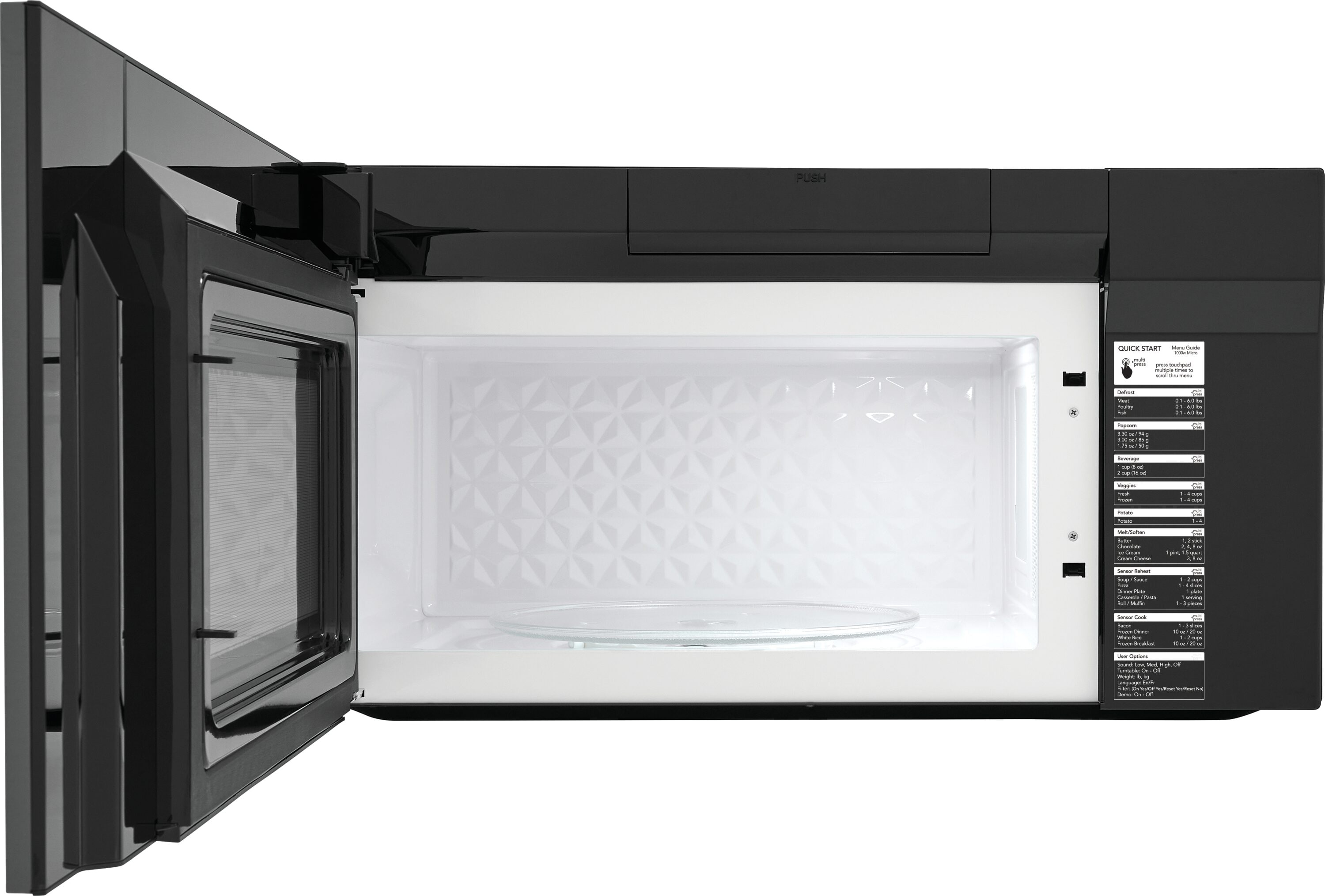Frigidaire Gallery 1 9 cu ft Over the Range Microwave
