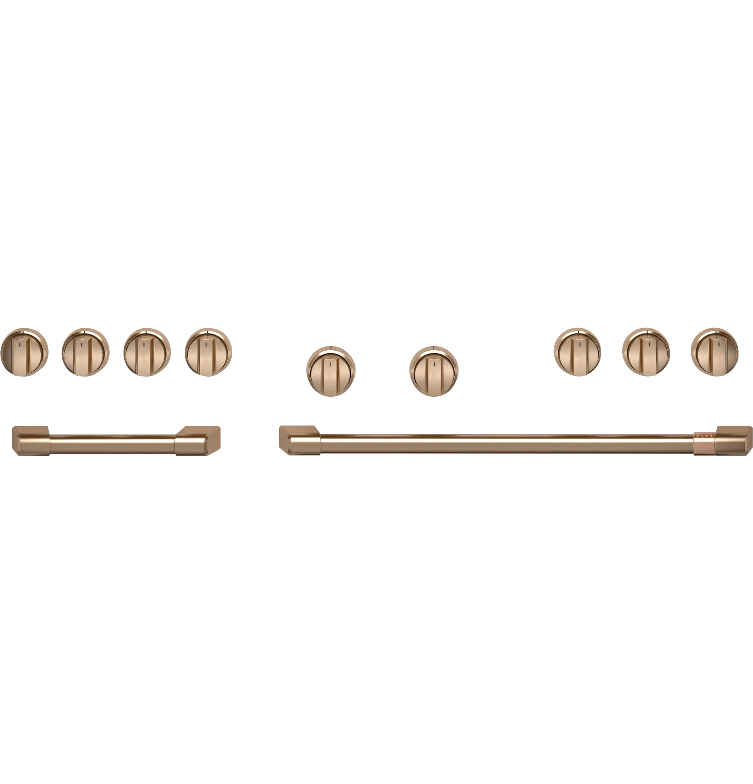 Cafe 48-in Gas range Handle and knob kit ( Brushed Bronze )