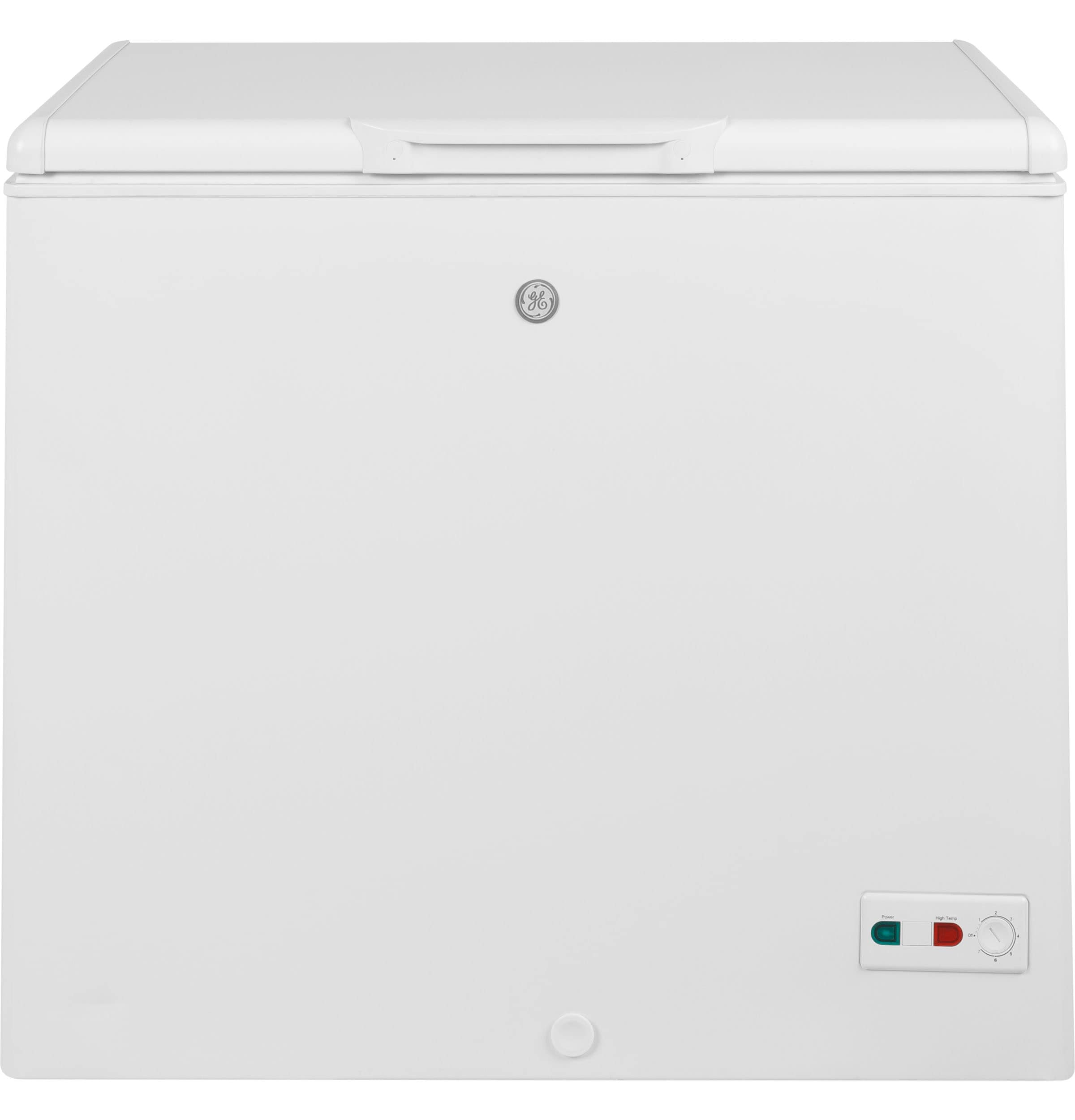 GE Garage Ready 8 8 cu ft Garage Ready Manual Defrost Chest Freezer White