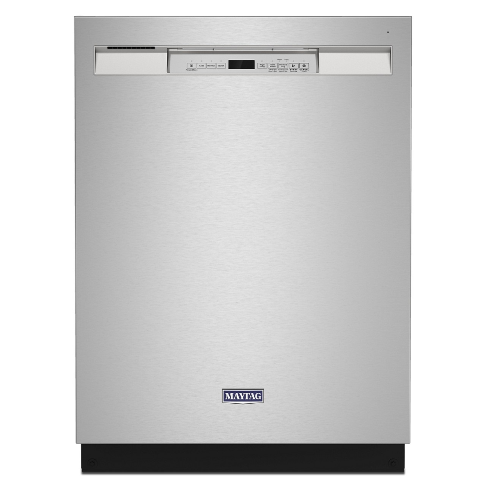 Maytag 50 Decibel Built in Dishwasher Fingerprint Resistant Stainless Steel Common 24 in Actual 23 88 in ENERGY STAR