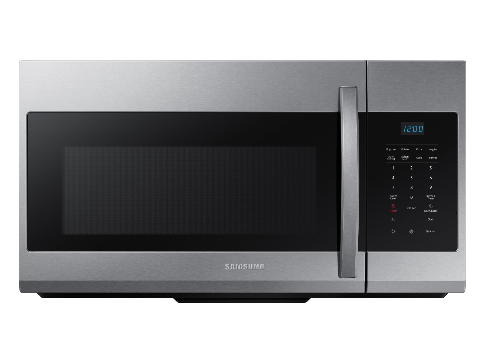 Samsung 1 7 cu ft Over the Range Microwave Fingerprint Resistant Stainless Steel