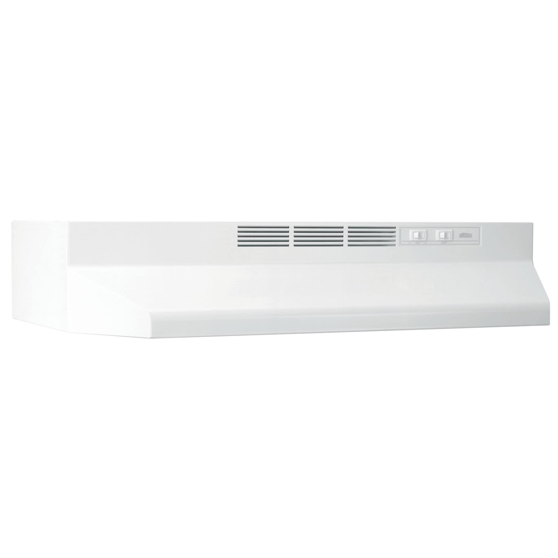 Broan 30 Inch Under Cabinet Range Hood Color White