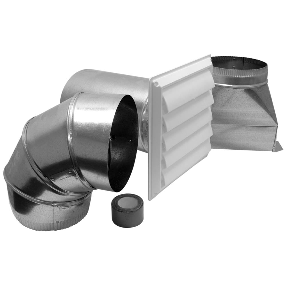 Lambro Universal Exhaust kit 5 -Pack White