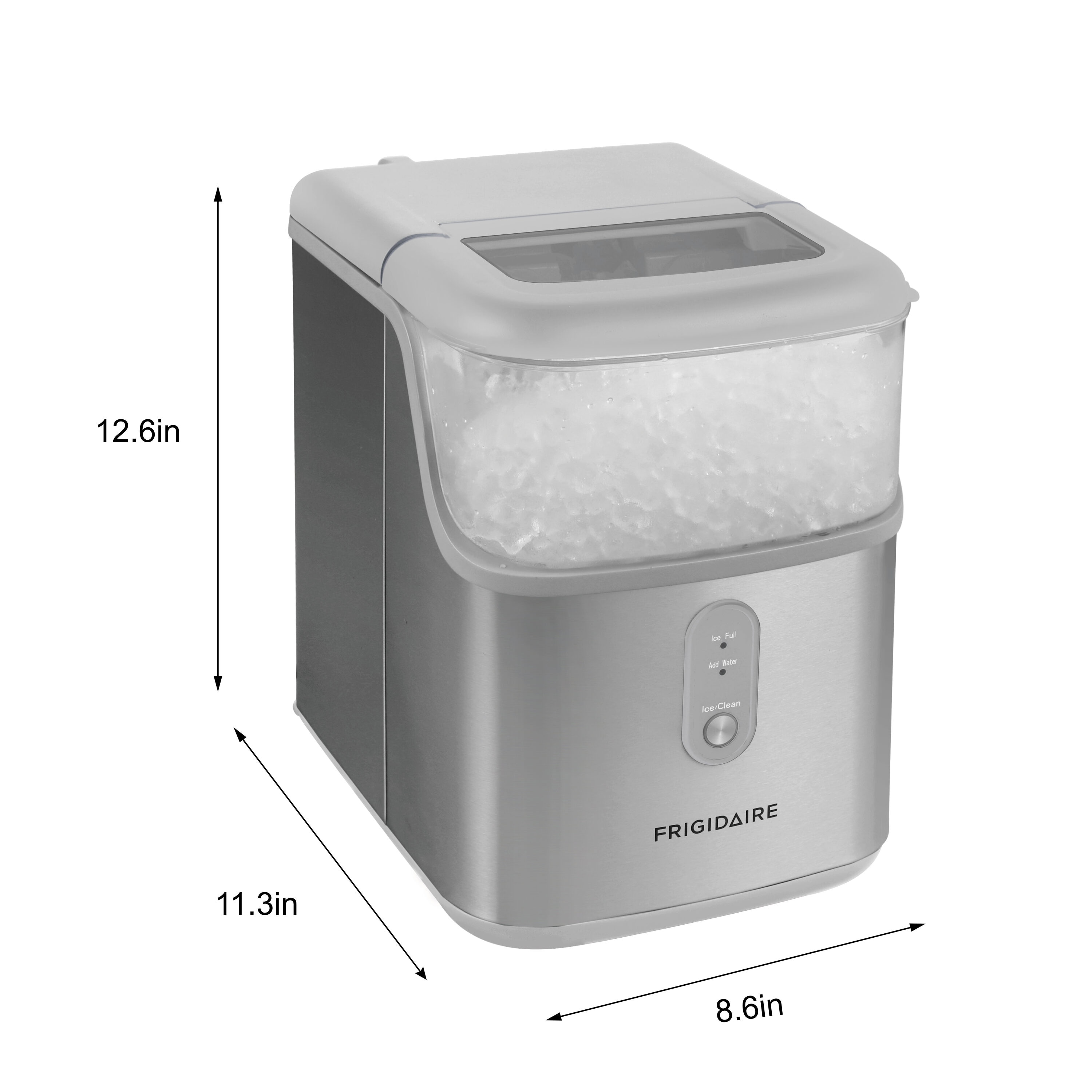 Frigidaire Frigidaire 33 Lbs Capacity Nugget Ice Maker in Stainless Steel