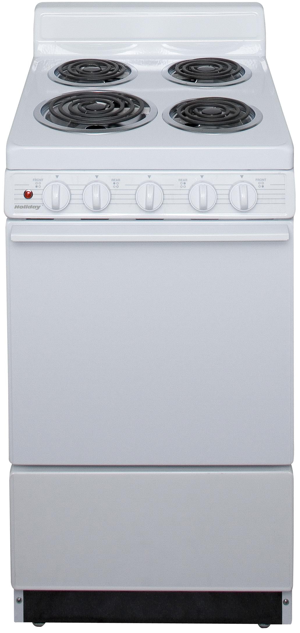 Holiday 20-in 4 burners 2.4-cu ft Freestanding Electric Range ( White )