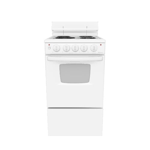 Amana 20-in 4 burners 2.6-cu ft Freestanding Electric Range ( White )