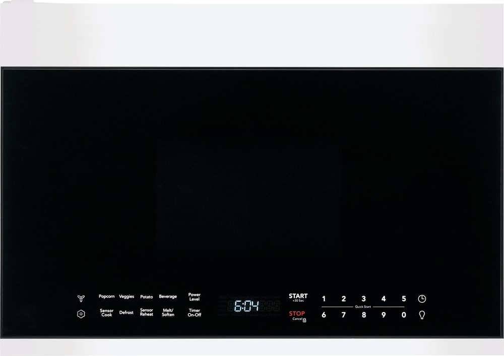 Frigidaire 1 4 cu ft Over the Range Microwave with Sensor Cooking White