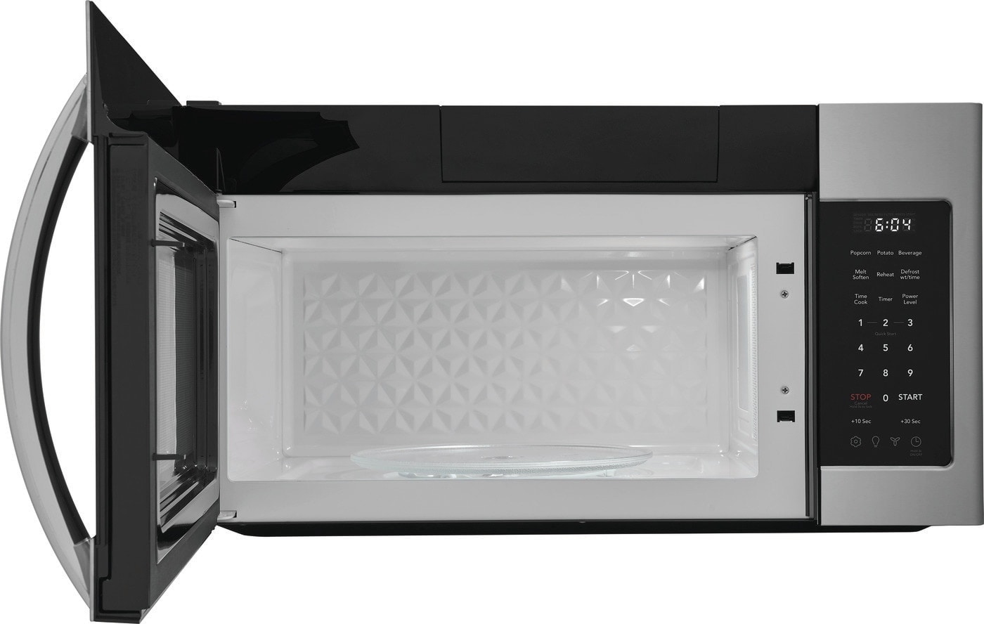 Frigidaire 1 8 cu ft 1000 Watt Over the Range Microwave Easycare Stainless Steel