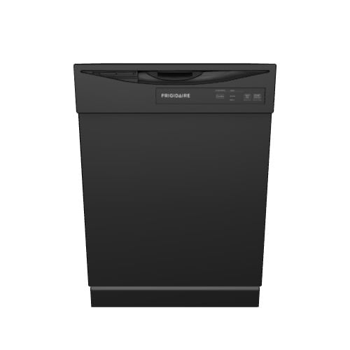 Frigidaire Front Control 24 in Built In Dishwasher Black 62 dBA