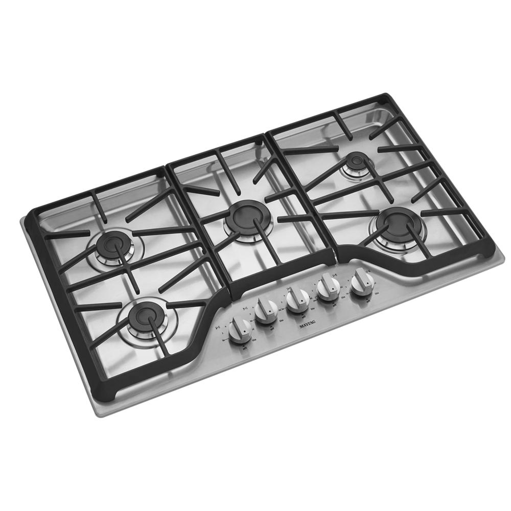 Maytag 36-in 5 burners Stainless steel Gas Cooktop