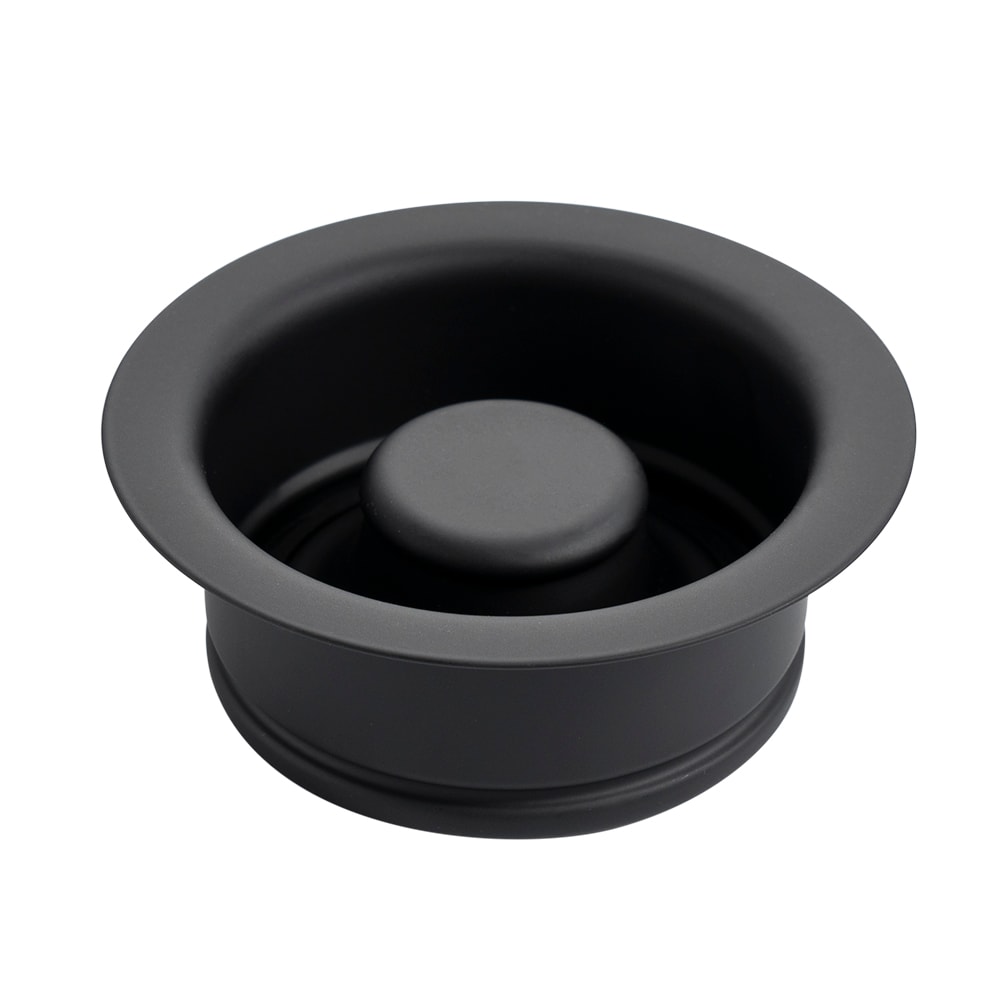 allen + roth 4.5-in Black Steel Garbage Disposal Sink flange