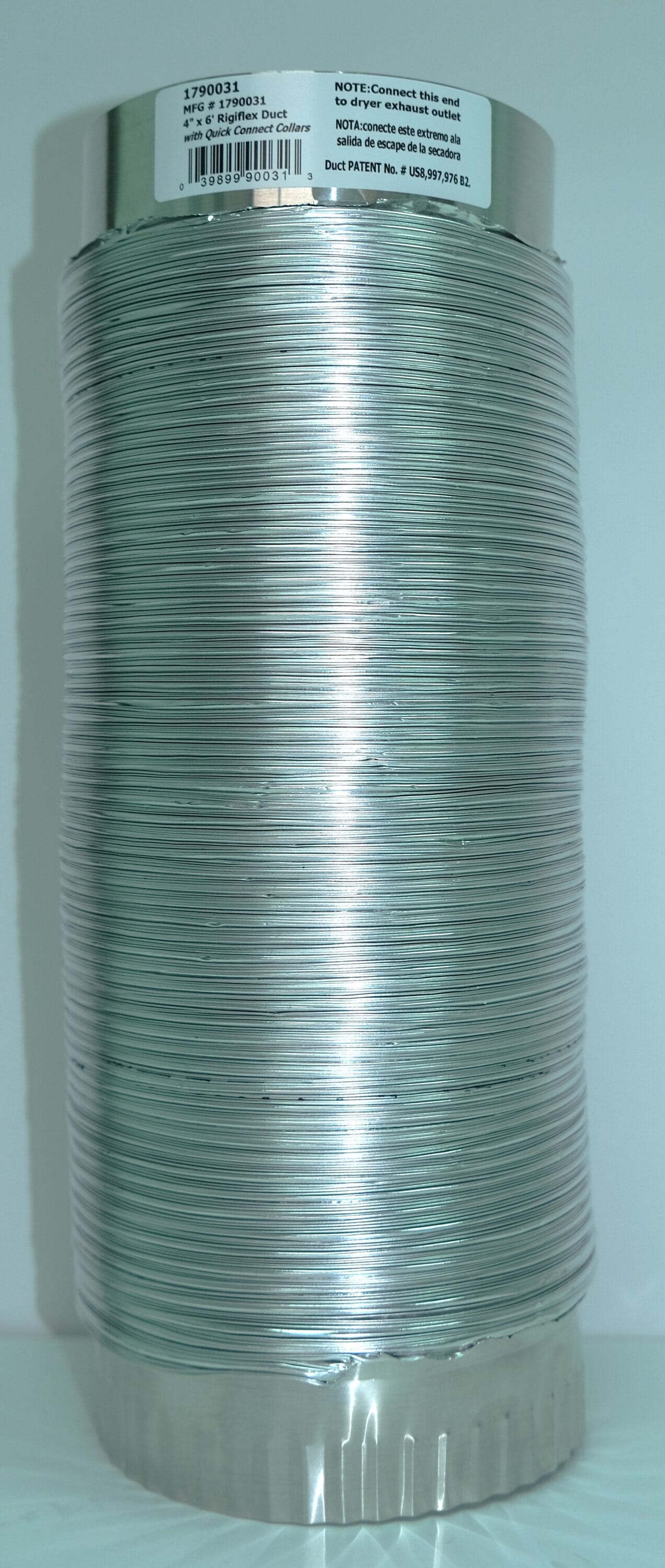 RIGIFLEX Rigiflex Dryer vent ( silver )