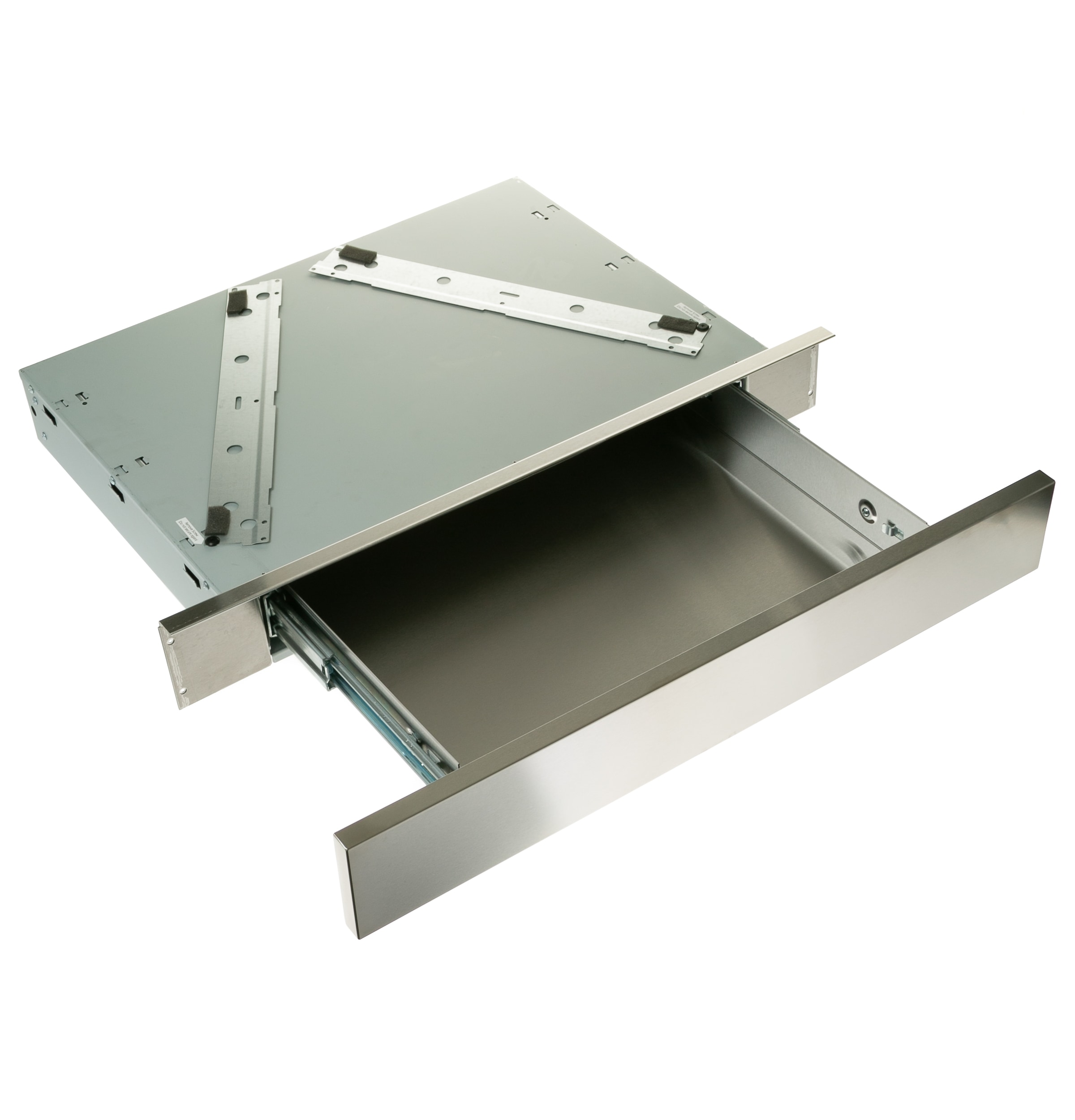 GE 30-in Wall oven storage drawer ( Stainless Steel )