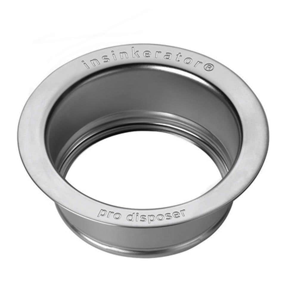 InSinkErator 4.5-in Brushed Stainless Steel Steel Garbage Disposal Sink flange