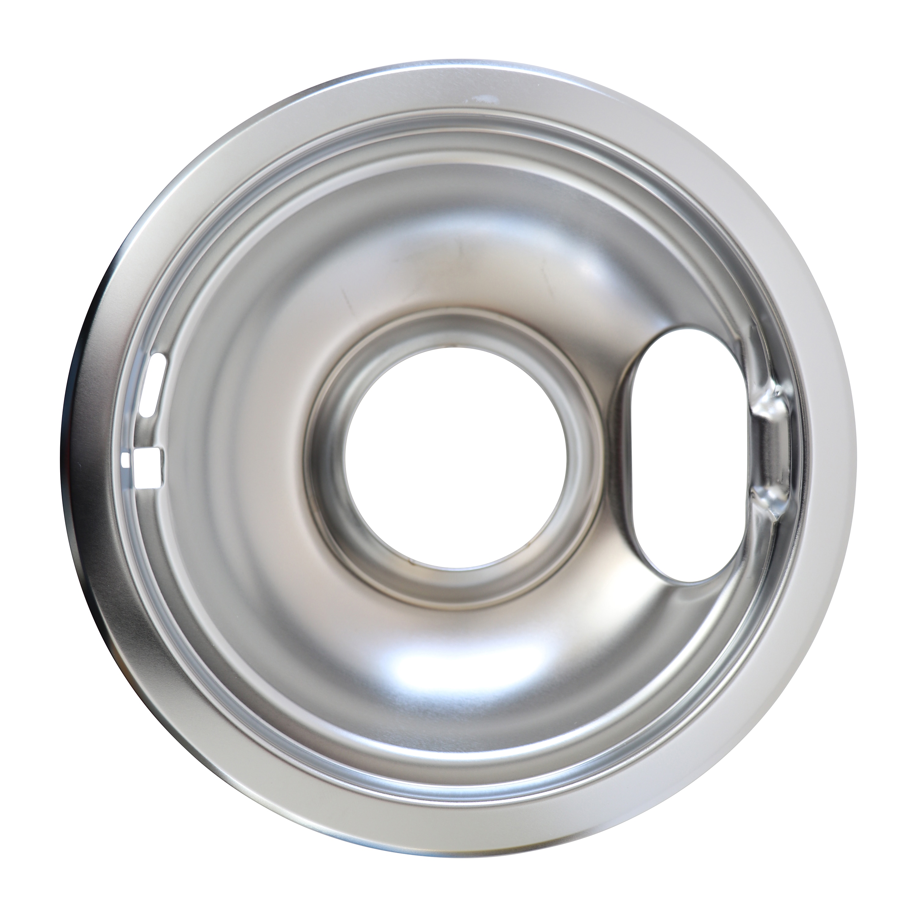 Whirlpool Electric range 6-in Drip pan and trim ring set ( Chrome )