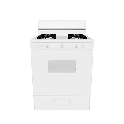 Hotpoint 30-in 4 burners 4.8-cu ft Freestanding Natural Gas Range ( White )