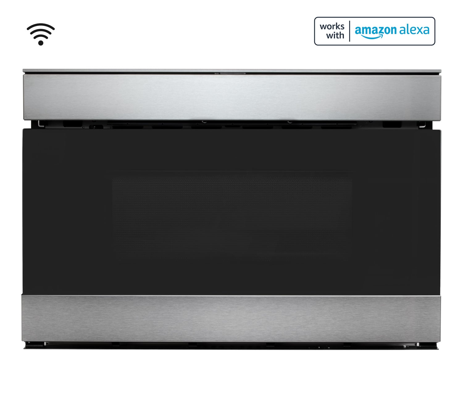 Sharp 1 2 cu ft Built In Microwave with Sensor Cooking Controls Stainless Steel