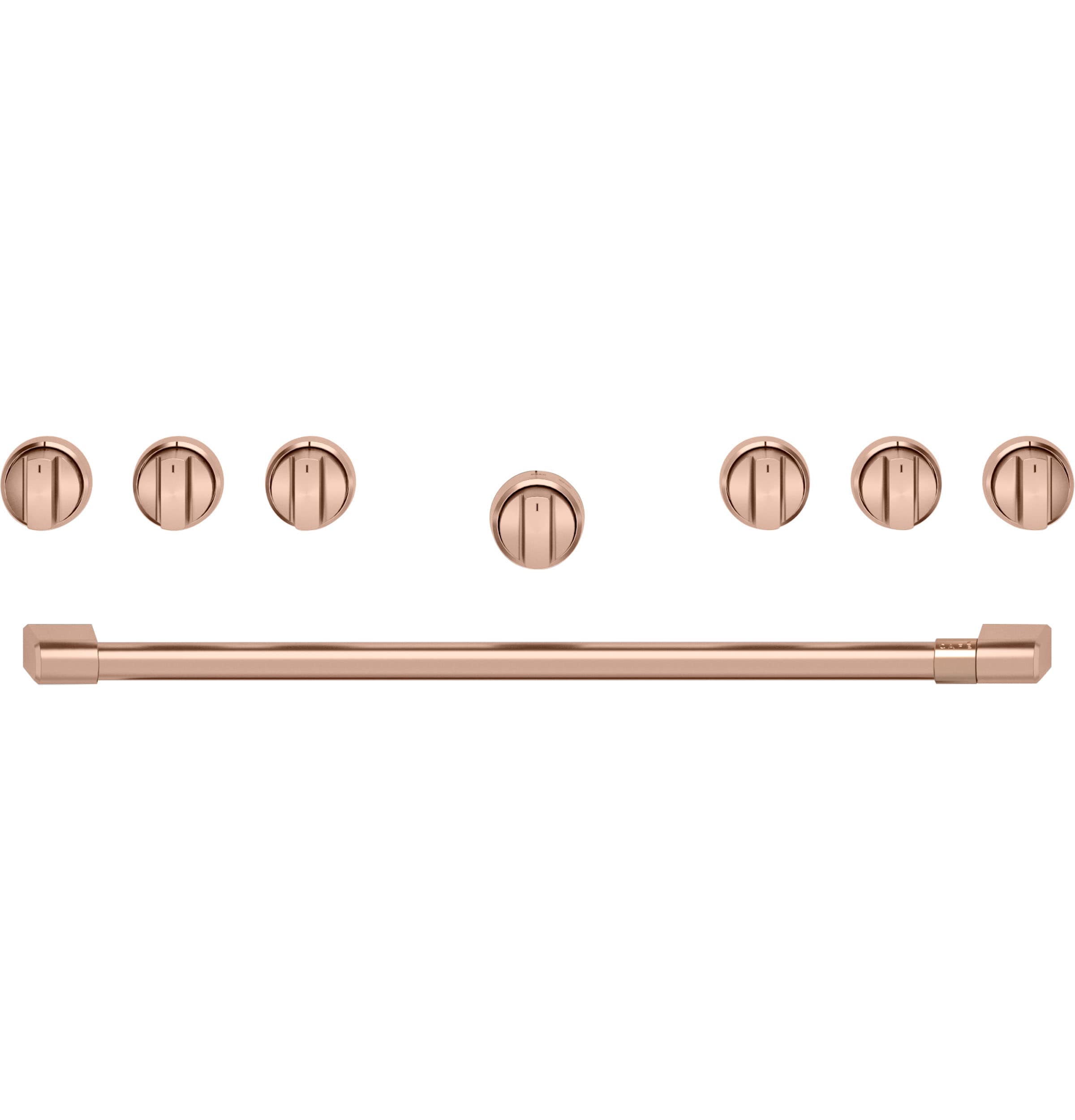 Cafe 36-in Gas range Handle and knob kit ( Brushed Copper )
