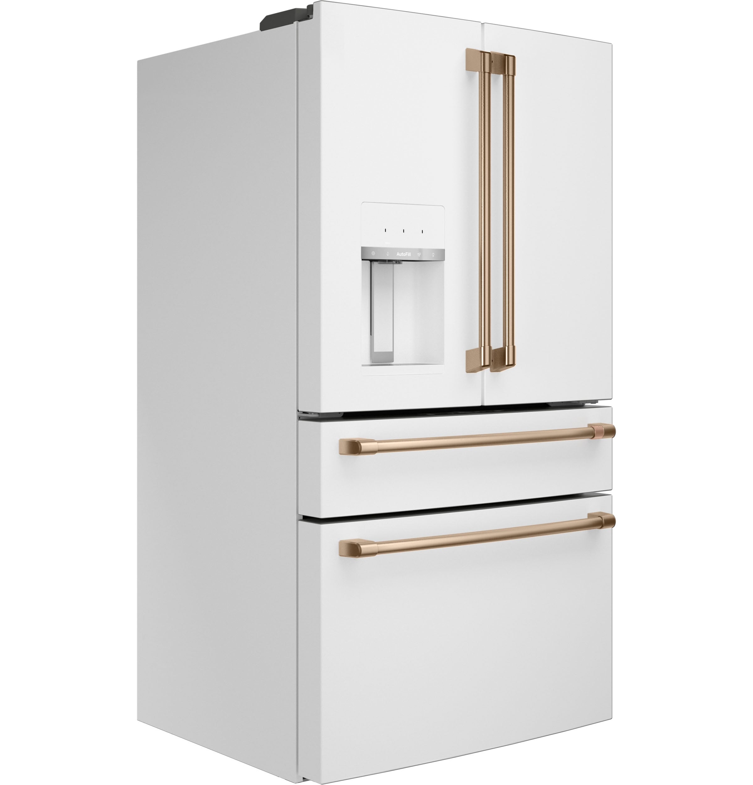 Cafe Cafe Refrigeration Matte White Side Panel Counter-Depth Left