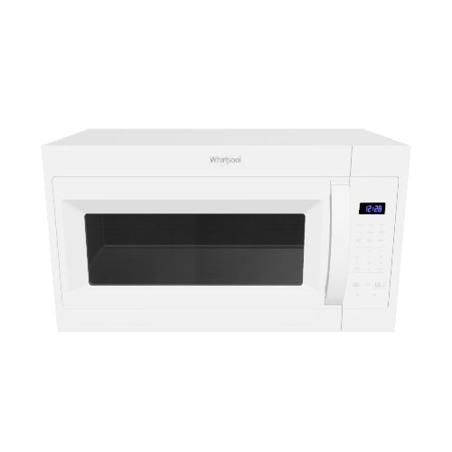 Whirlpool 1 7 cu ft Over the Range Microwave White