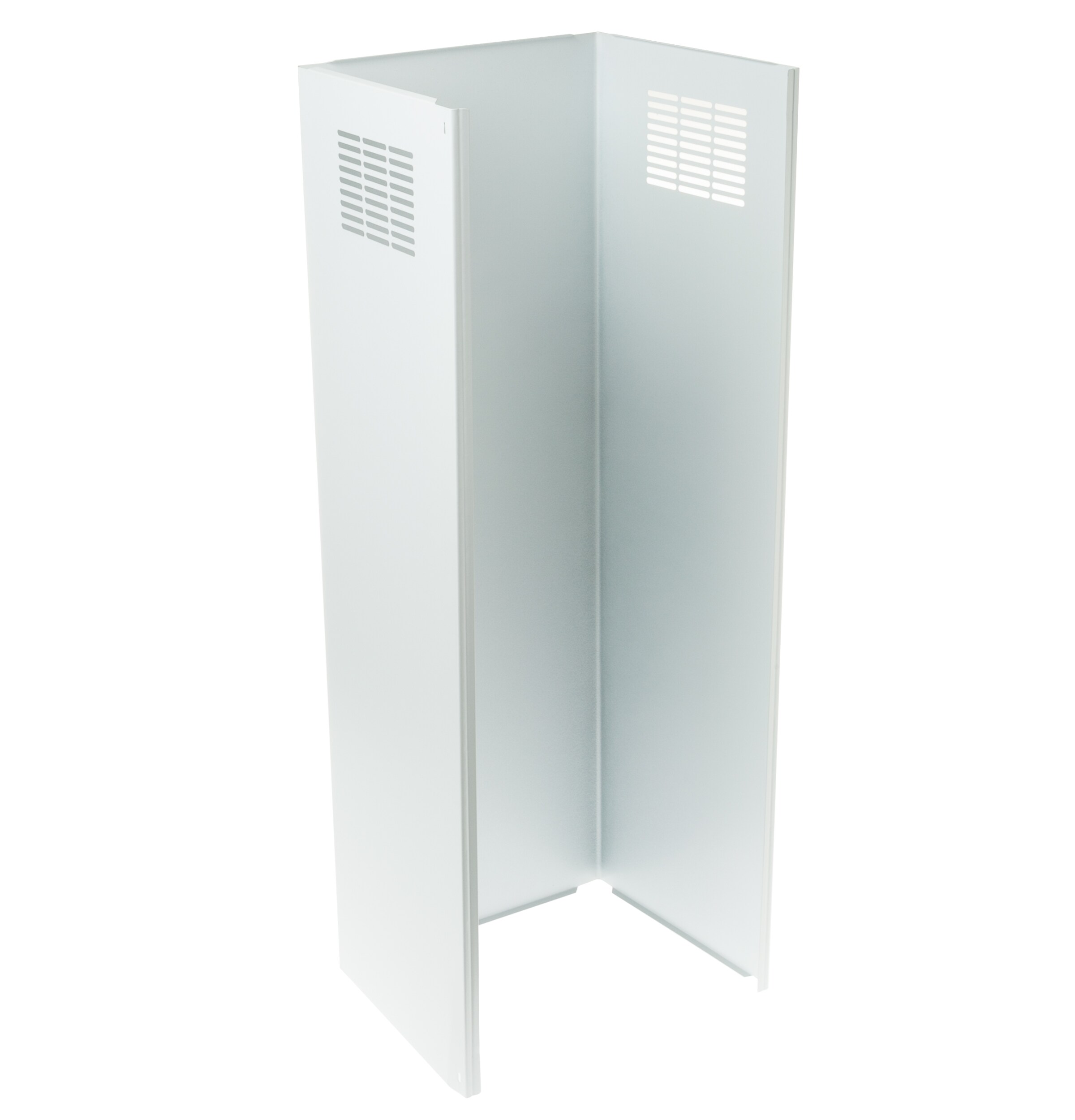 GE Wall-Mounted range hood Flue cover Matte White
