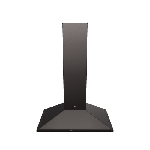 LG Ducted Wall Mounted Range Hood Black Stainless Steel Actual 35 44 in