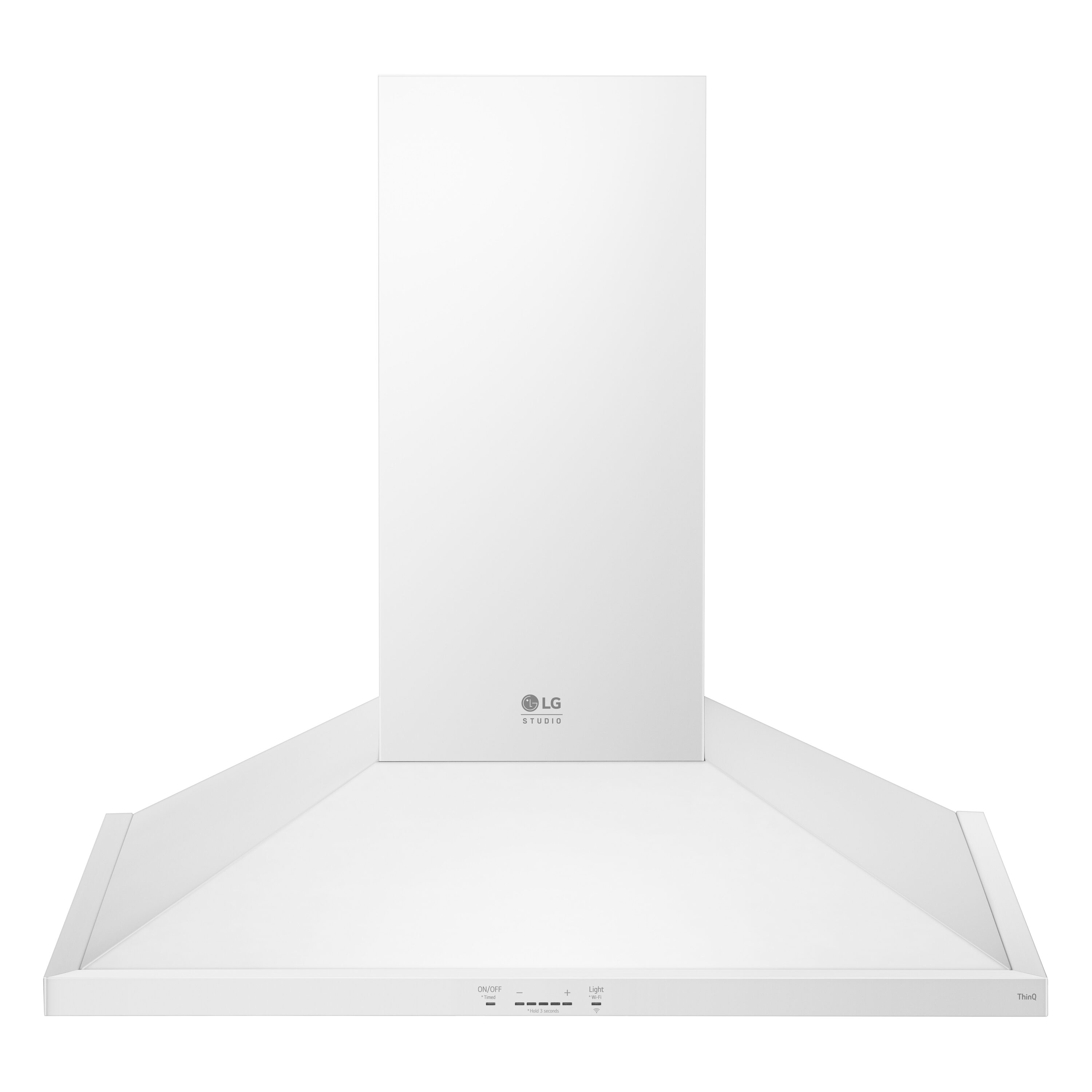 LG 36 in 600 CFM Ducted Essence White Smart Wall Mounted Range Hood