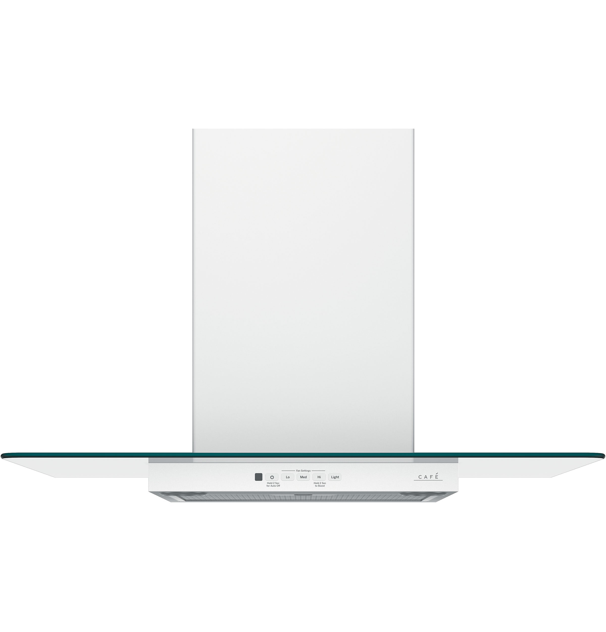 Cafe Convertible Matte White Wall Mounted Range Hood Common 30 Inch Actual 30 in