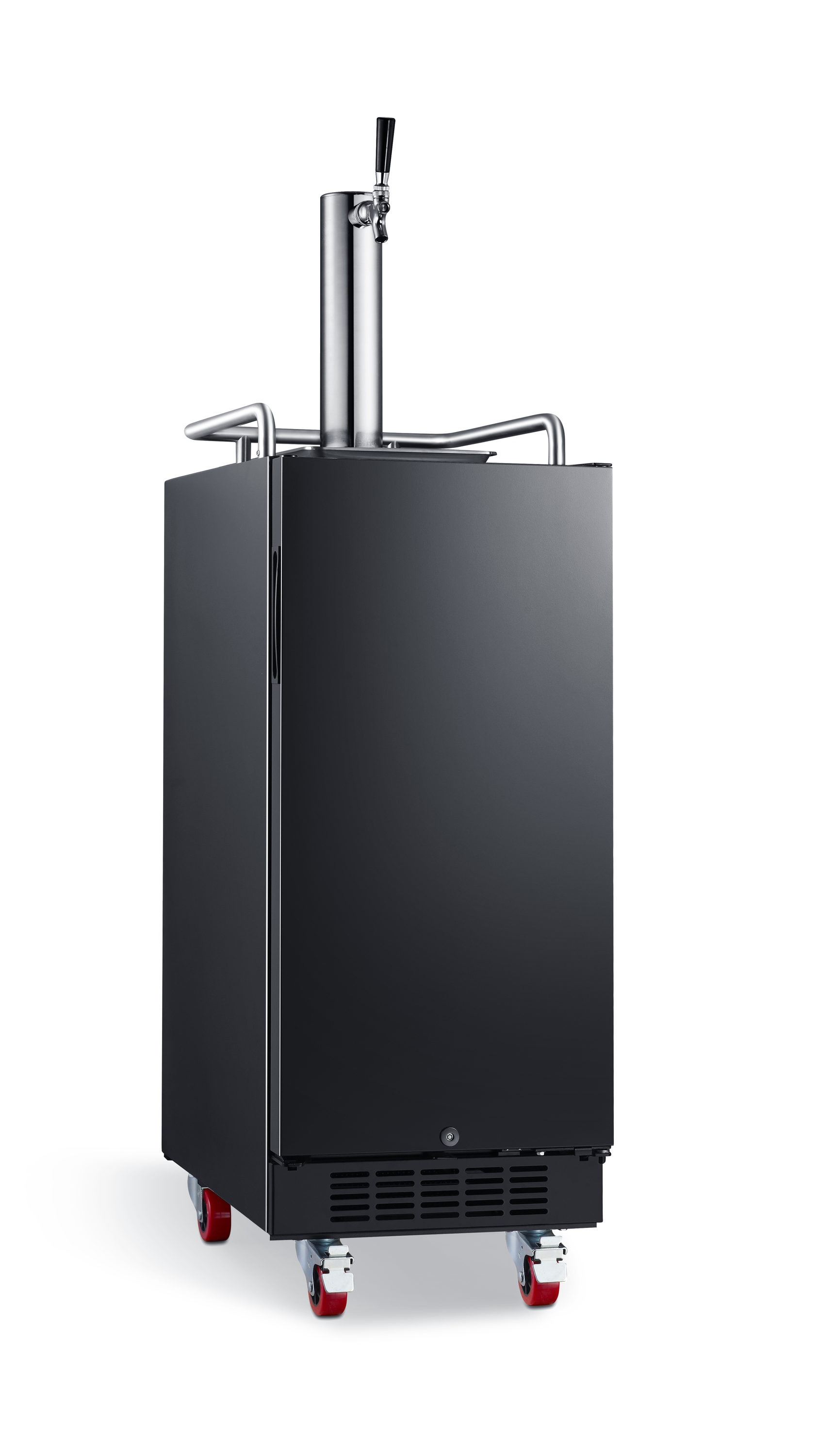 EdgeStar Single tap Quarter-barrel keg Black Manual Built-in/Freestanding Beer kegerator