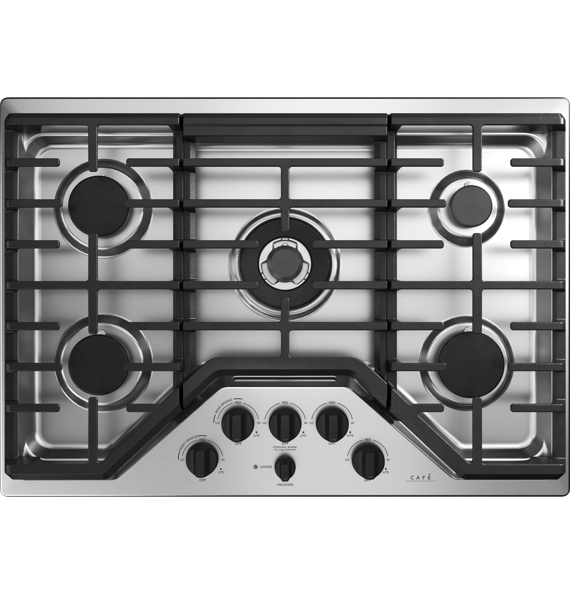Cafe 30-in Gas cooktop Knob kit ( Flat Black )