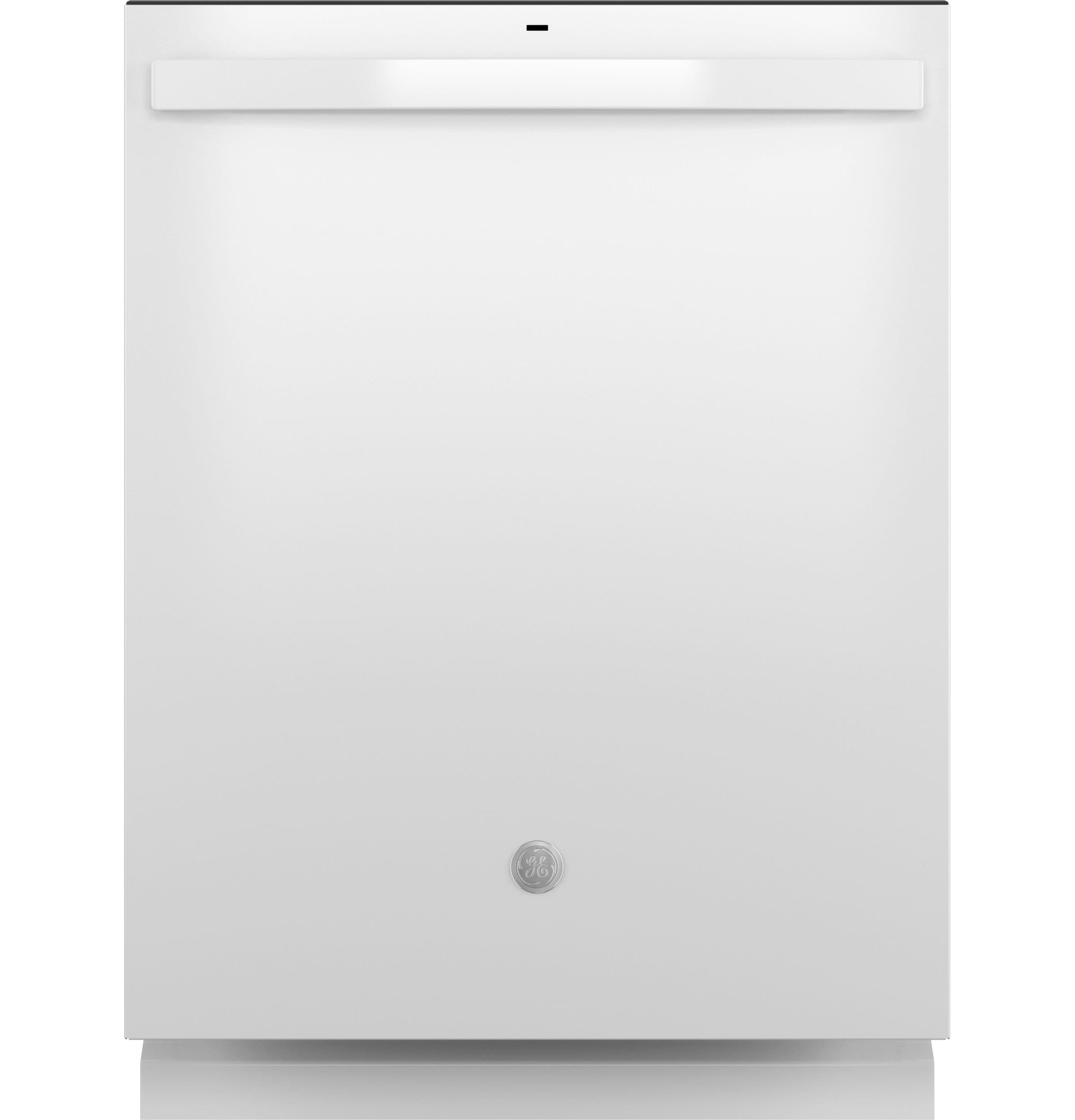 GE Dry Boost Top Control 24 in Built In Dishwasher With Third Rack White ENERGY STAR 45 dBA