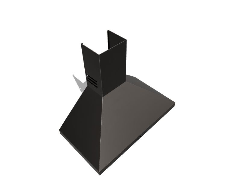 GE Convertible Slate Wall Mounted Range Hood Common 30 Inch Actual 30 in