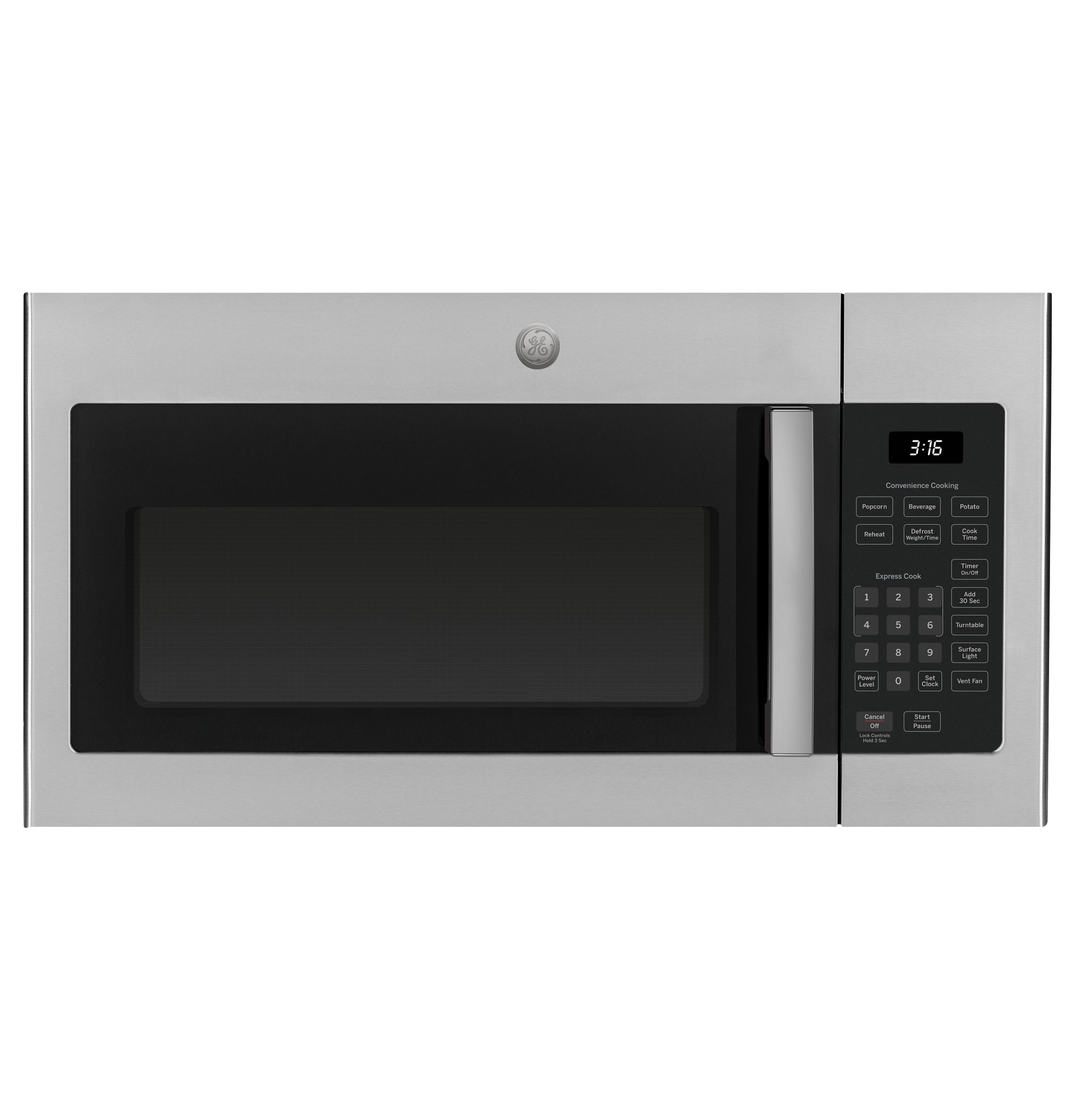 GE GE 1 6 Cu Ft Over the Range Microwave Oven Stainless