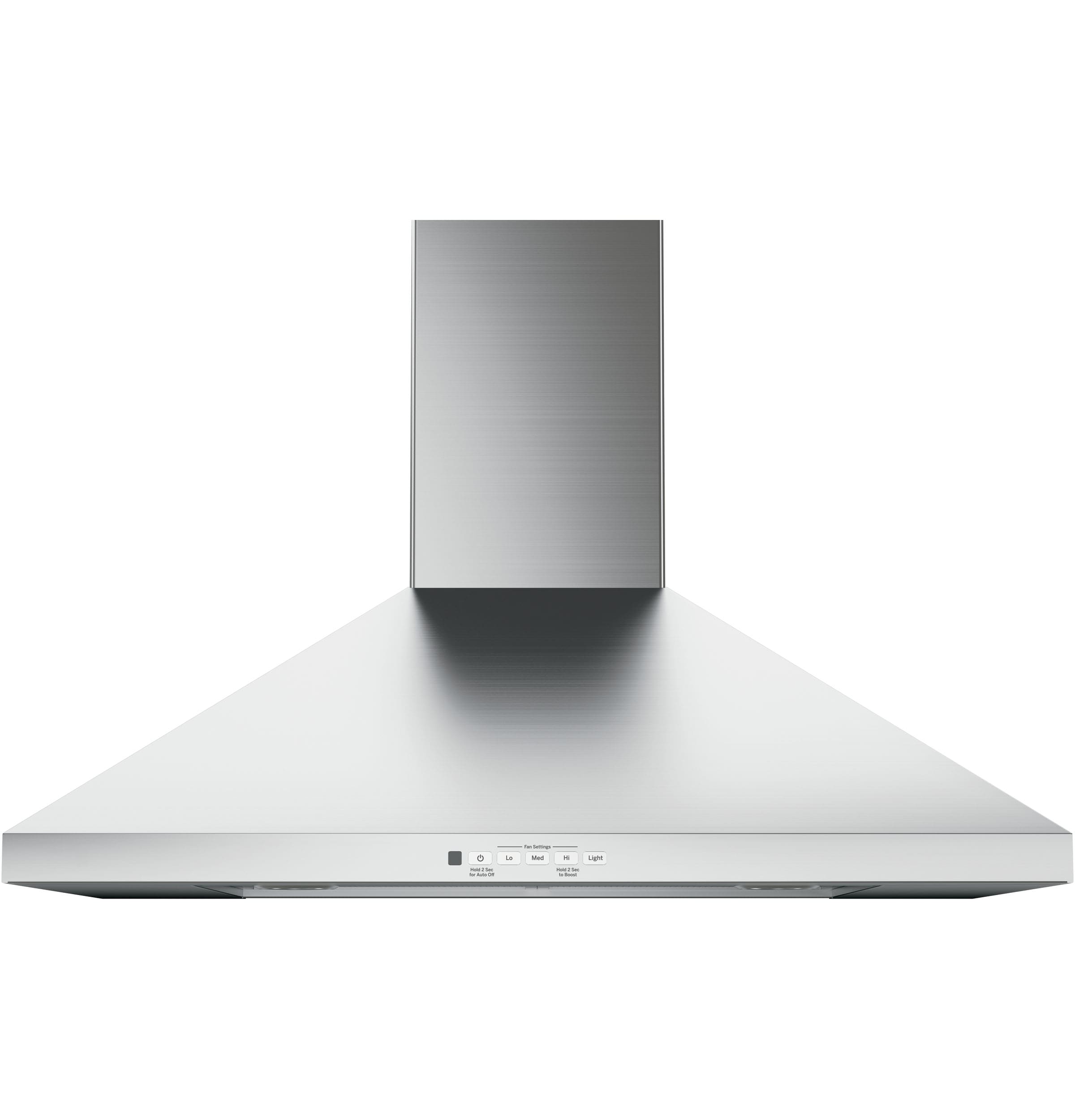 GE Convertible Stainless Steel Wall Mounted Range Hood Common 30 Inch Actual 30 in