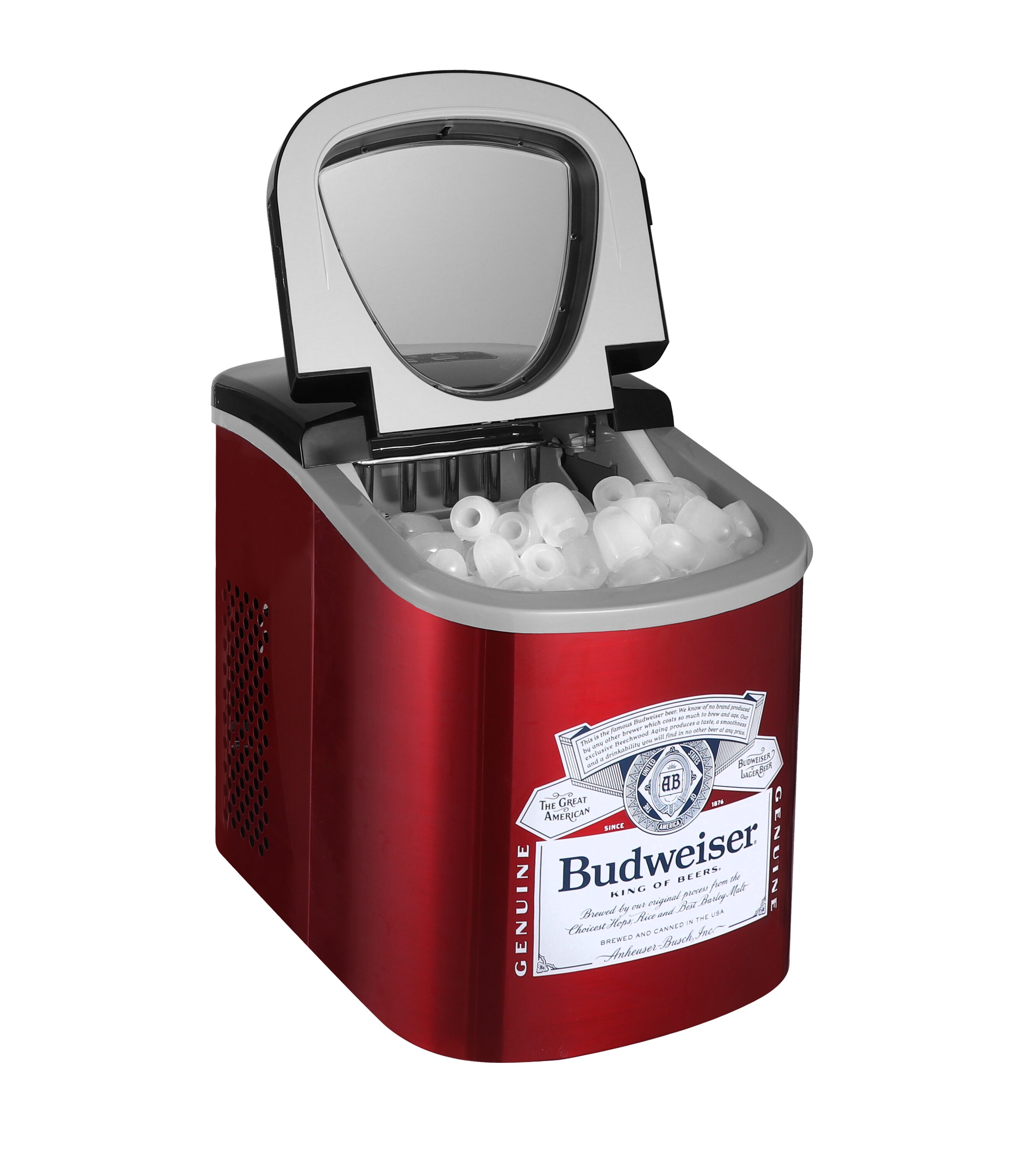 Frigidaire 26 lb Ice Per day Countertop Bullet Ice Maker Red