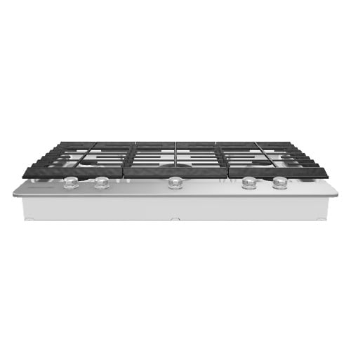 KitchenAid 36-in 5 burners Stainless steel Gas Cooktop