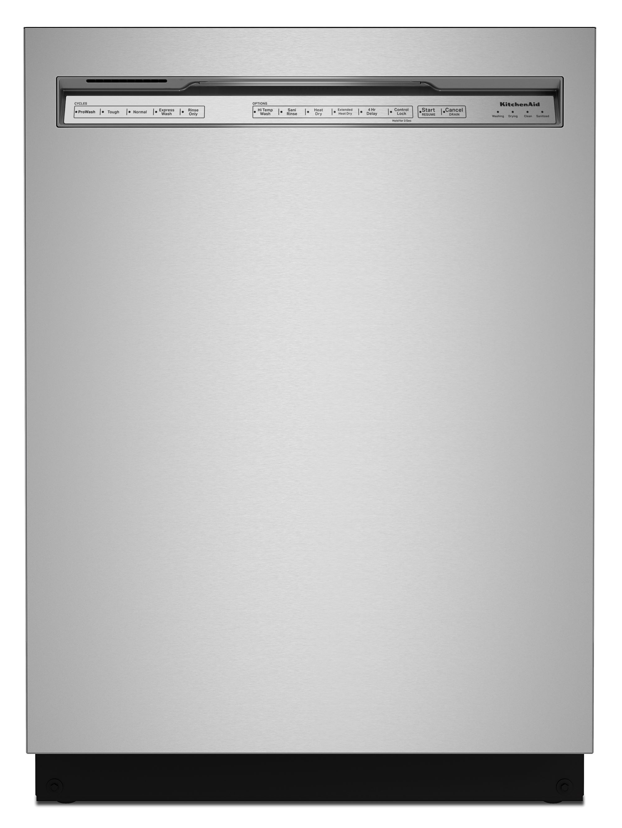 KitchenAid Third Level Jet Rack Dishwasher in PrintShield Finish 41 dBA