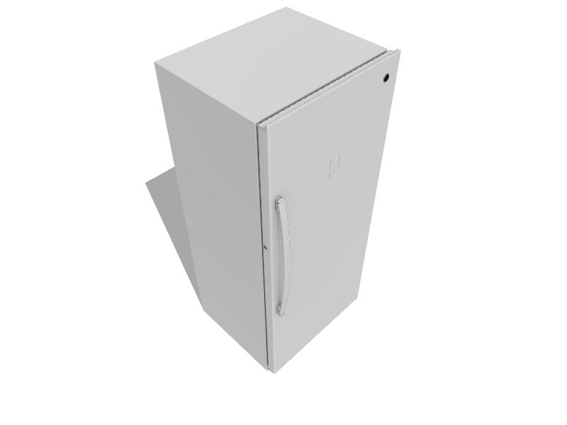 GE Garage Ready 21 3 cu ft Frost Free Upright Freezer ENERGY STAR