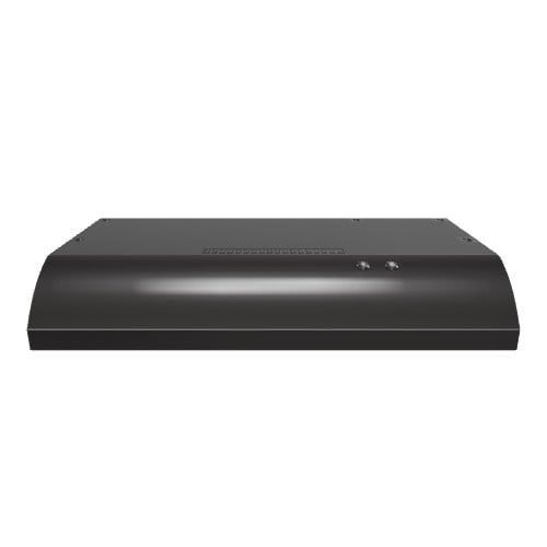 Whirlpool 30 in Ductless Black Undercabinet Range Hood Common 30 in Actual 29 938 in