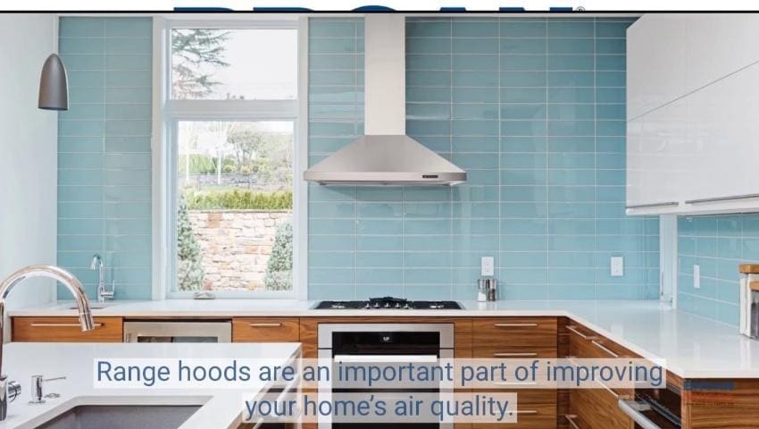Broan Convertible Wall Mounted Range Hood Stainless Steel Actual 35 875 in