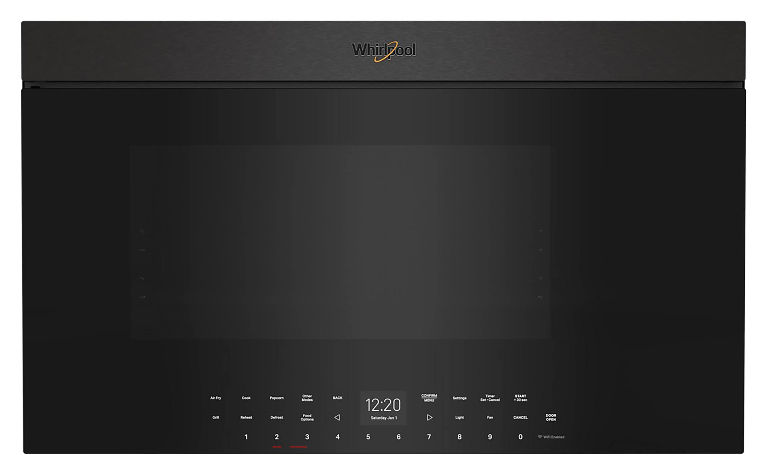 Whirlpool Whirlpool 1 1 Cu Ft Smart Over the Range Microwave with Air Fryer
