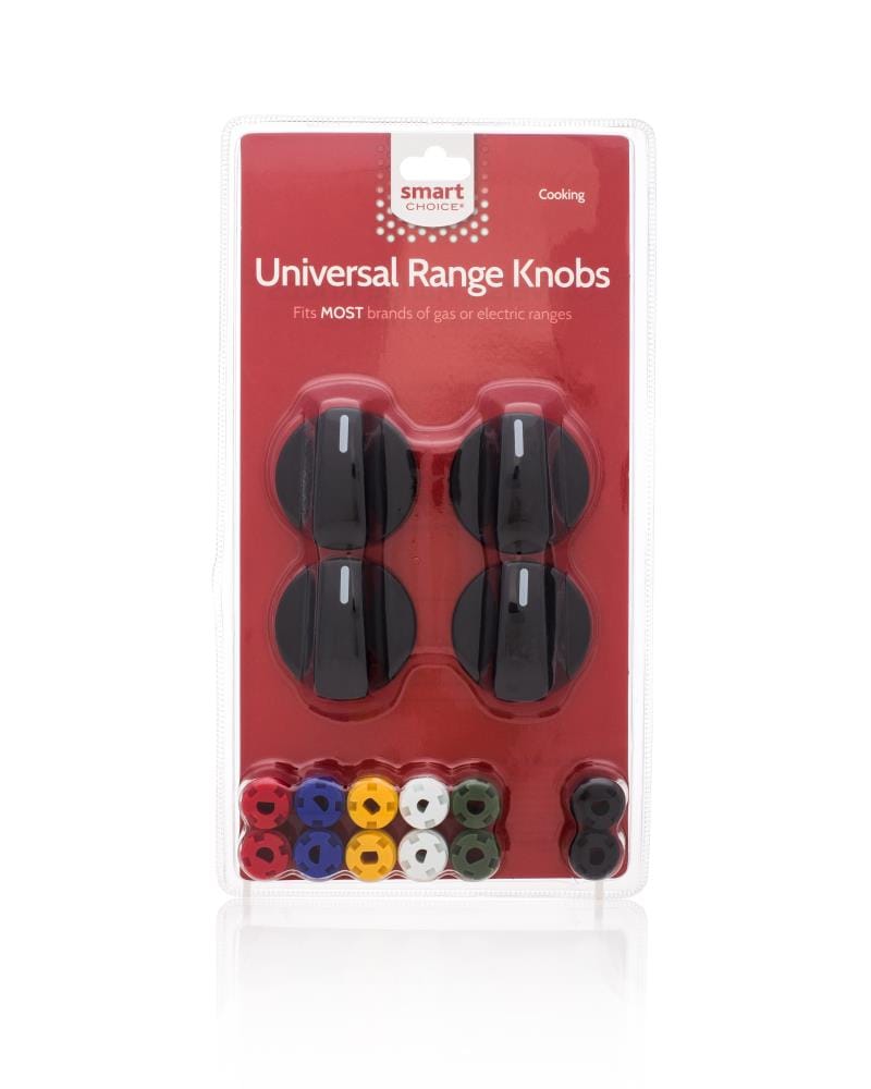 Smart Choice Universal Gas and electric range Knob kit ( Black )