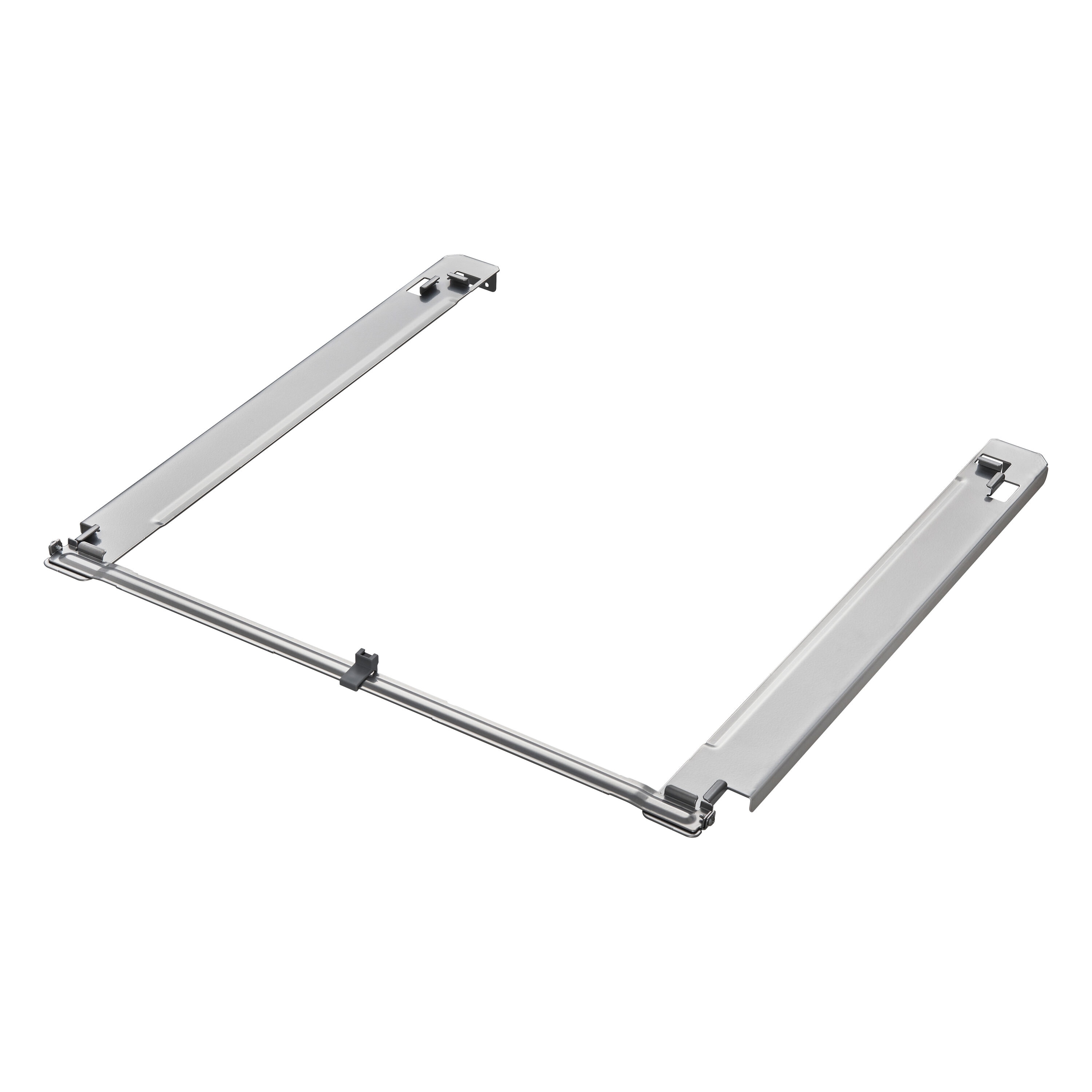 LG Electronics Aluminum Laundry stacking kit ( Stainless Steel )