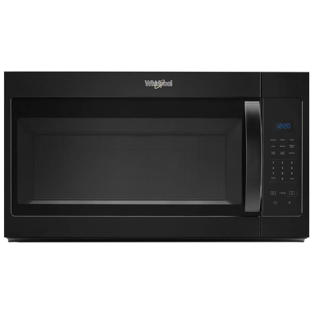 Whirlpool 1 7 cu ft Over the Range Microwave Black