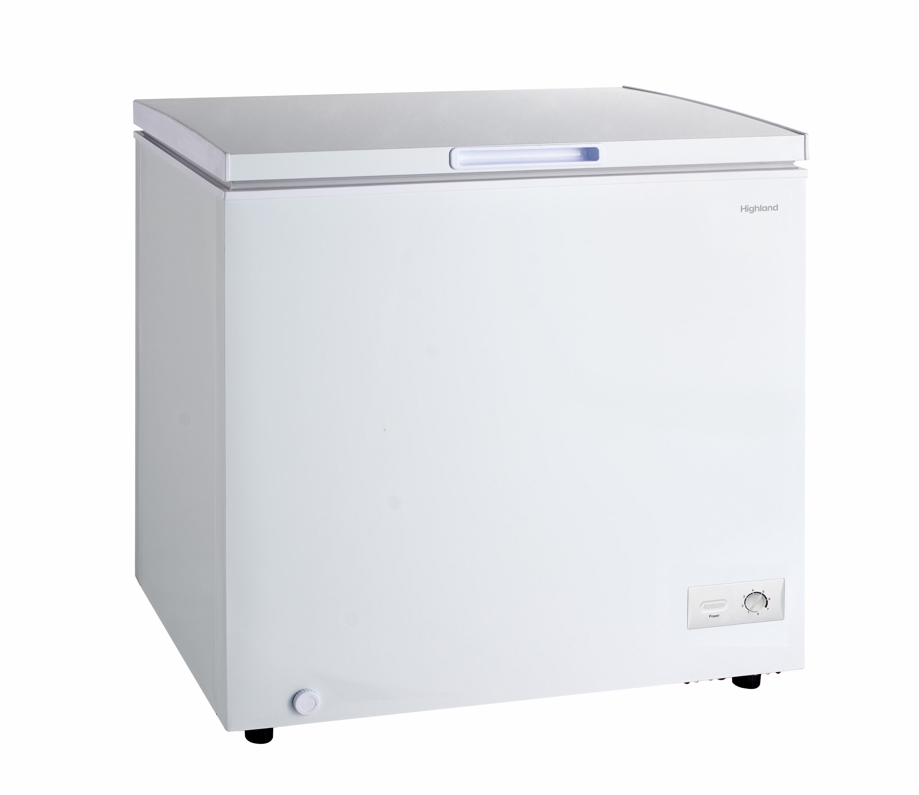 Highland 8 2 cu ft Manual Defrost Chest Freezer White