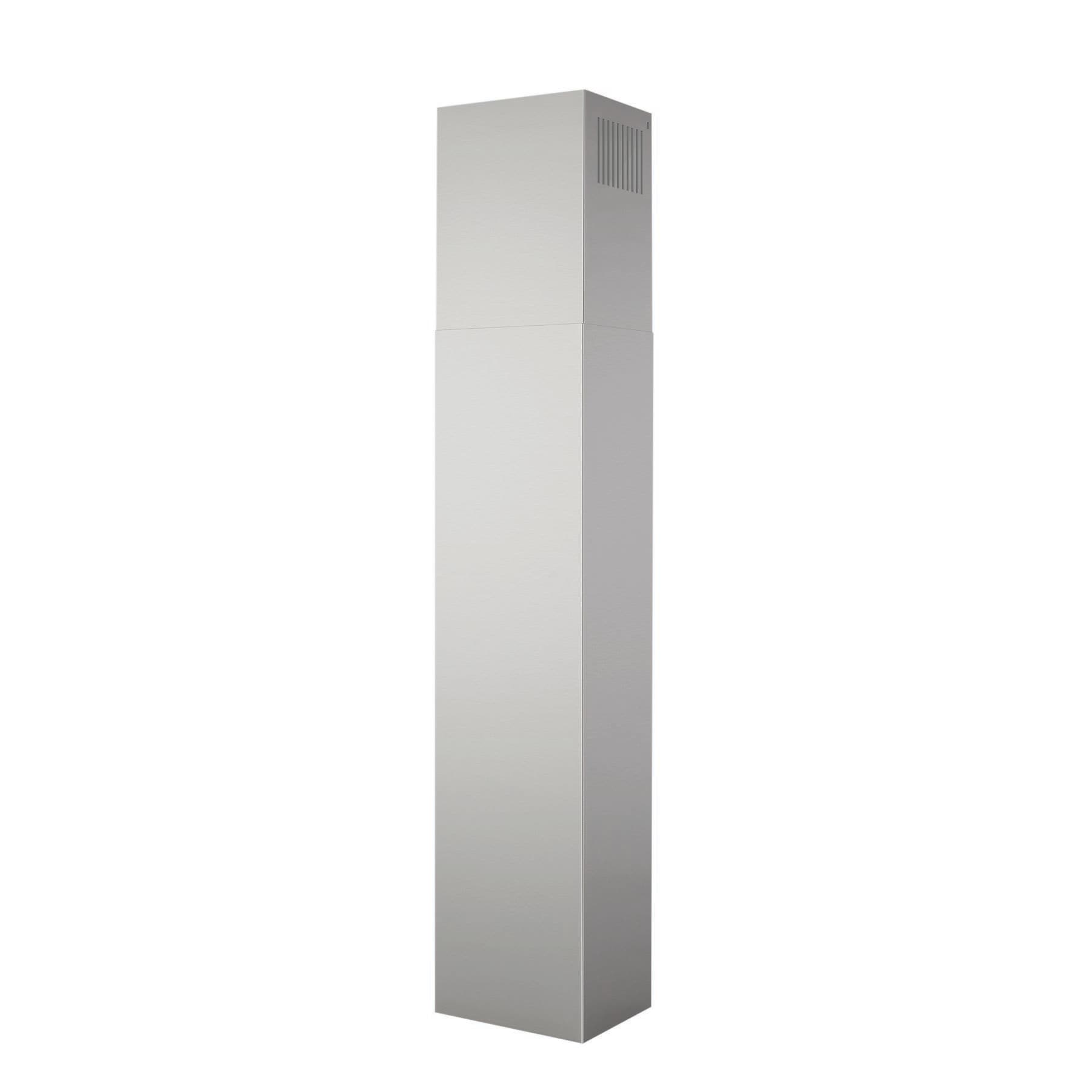 Broan Duct free Wall mounted Range Hood Flue Extension Stainless Steel